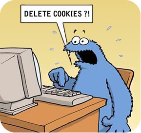 cookie monster deleting cookies